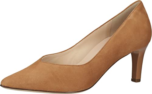 Högl Damen Boulevard 60 Pumps, Camel, 35 EU X-Weit von HÖGL