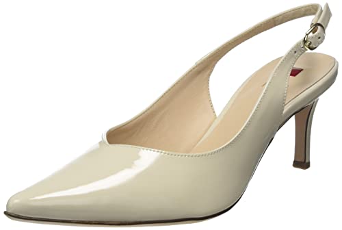 Högl Damen Boulevard 60 SL Pumps, Creme, 38 EU X-Weit von HÖGL