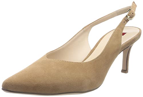 Högl Damen Boulevard 60 SL Pumps, Lighttoffee, 37 EU X-Weit von HÖGL
