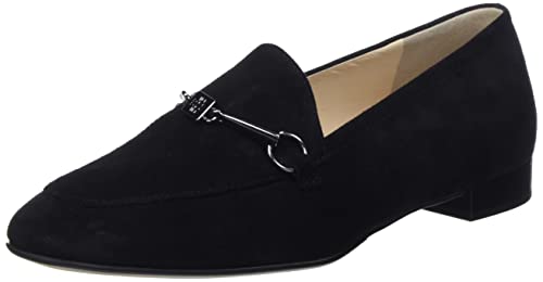 Högl Damen Close Loafer, Schwarz, 36 EU X-Weit von HÖGL