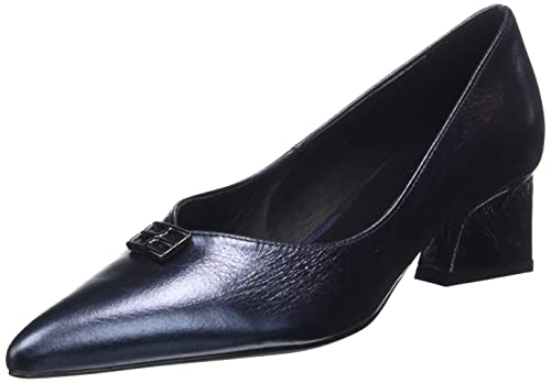 Högl Damen Colette Pumps, Indigo, 37.5 EU X-Weit von HÖGL