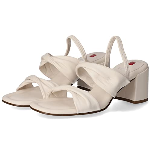 Högl Damen Denise Sandaletten, Creme, 36 EU X-Weit von HÖGL