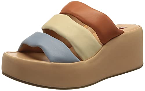 Högl Damen Dune Hausschuh, Apricot/Multi, 35 EU von HÖGL