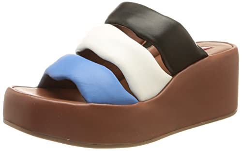 Högl Damen Dune Hausschuh, Sky/Multi, 41.5 EU Weit von HÖGL