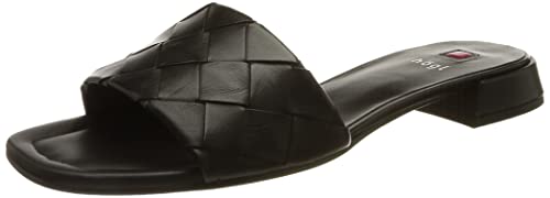 Högl Damen Felina Hausschuh, Schwarz, 41.5 EU Weit von HÖGL