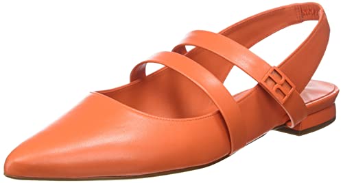 Högl Damen Ginger Ballerinas, Orange, 34.5 EU X-Weit von HÖGL