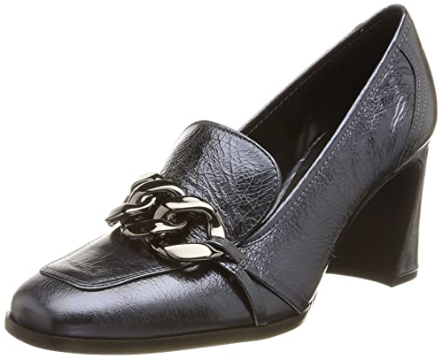 Högl Damen Glenn Pumps, Indigo, 42 EU X-Weit von HÖGL