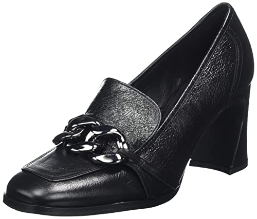 Högl Damen Glenn Pumps, Schwarz, 41 EU X-Weit von HÖGL