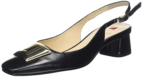 Högl Damen IRIS Pumps, Schwarz, 37 EU X-Weit von HÖGL