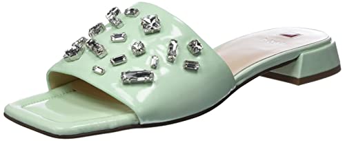 Högl Damen Klara Sandaletten, Lightjade, 37 EU X-Weit von HÖGL