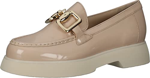 Högl Damen MAX Loafer, Lightnude, 41 EU X-Weit von HÖGL