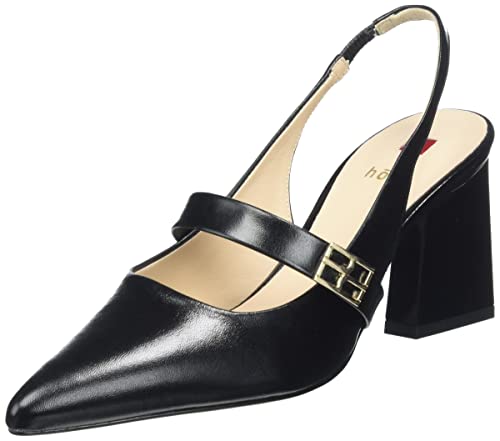 Högl Damen Mischa Pumps, Schwarz, 35 EU X-Weit von HÖGL