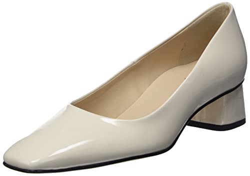 Högl Damen Pearl Pumps, Butter, 38.5 EU X-Weit von HÖGL