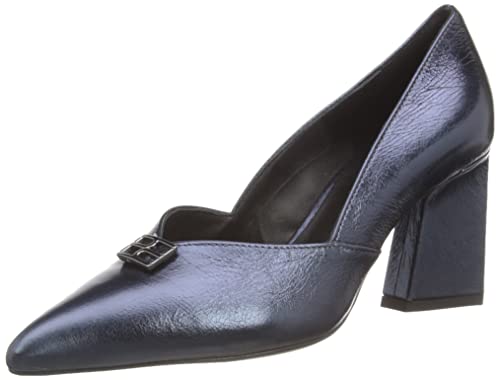 Högl Damen Romy Pumps, Indigo, 40 EU X-Weit von HÖGL