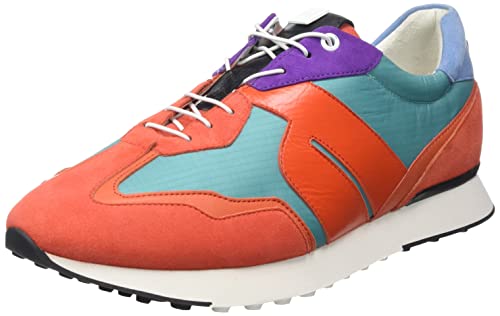 Högl Damen Rush Sneaker, Multi/Koralle, 37 EU von HÖGL