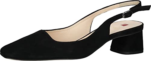Högl Damen Sienna Pumps, Schwarz, 37.5 EU X-Weit von HÖGL