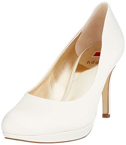 HÖGL Damen Studio 80 Pumps, Perlweiss, 41 EU von HÖGL