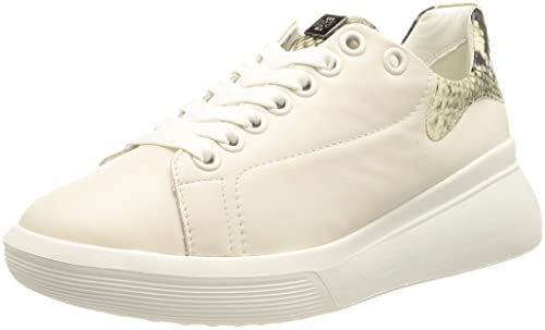 Högl Damen Wave Sneaker, Creme, 42 EU X-Weit von HÖGL