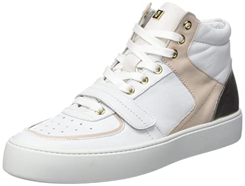 Högl Run Through Damen-Sneakers, Weiss Multi, 37.5 EU X-Weit von HÖGL