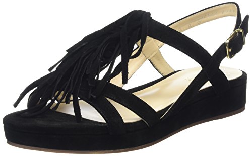Högl 1- 10 2522, Damen Knöchelriemchen Sandalen, Schwarz (0100), 37 EU (4 Damen UK) von HÖGL