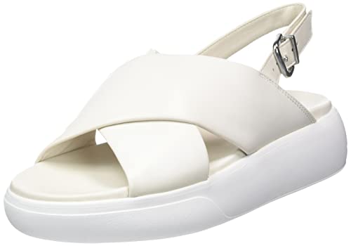 Högl Damen ALMA Sandaletten, Creme, 36 EU X-Weit von HÖGL