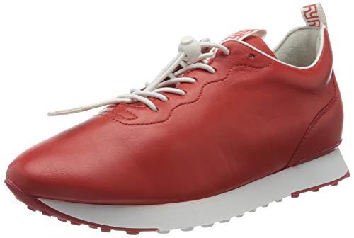 Högl Damen ARTY Sneaker, Mehrfarbig (Red/Weiss 4002), 41 EU von HÖGL