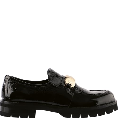 Högl Damen Alison Loafer, schwarz, 38.5 EU X-Weit von HÖGL