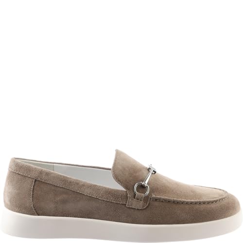 Högl Damen Allen Loafer, Taupe, 34.5 EU X-Weit von HÖGL