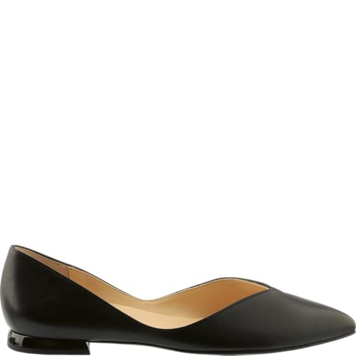 Högl Damen Basic Ballet Flat, schwarz, 38 EU X-Weit von HÖGL