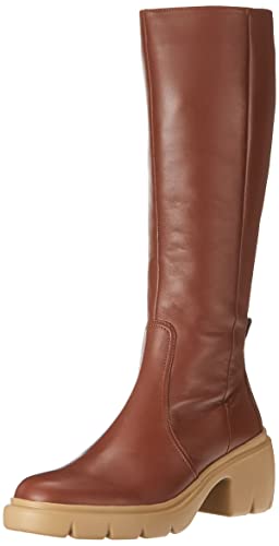 Högl Damen Blake Kniehohe Stiefel, Nut, 35 EU Weit von HÖGL