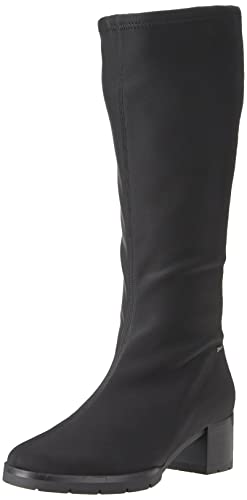 Högl Damen Dry Mood Kniehohe Stiefel, Schwarz, 37 EU Weit von HÖGL