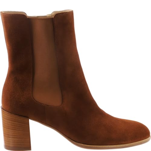Högl Damen EDNA Ankle Boot, nut, 37.5 EU X-Weit von HÖGL