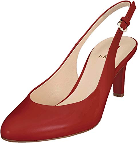 Högl Damen ETERNA Slingback Pumps, Rot Scarlet 43, 38 EU von HÖGL