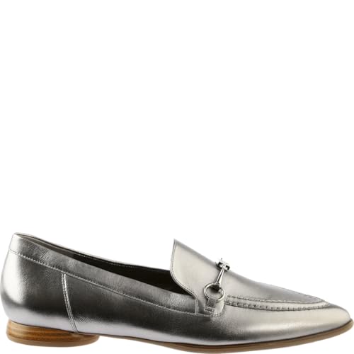 Högl Damen Elodie Ballet Flat, darksilver, 39 EU X-Weit von HÖGL