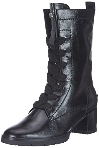 Högl Damen Fanny Kniehohe Stiefel, Schwarz, 38 EU Weit von HÖGL