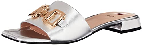 Högl Damen Florence Sandaletten, Silber, 41.5 EU X-Weit von HÖGL
