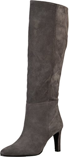 Högl Damen Front Row Hohe Stiefel, grau (darkgrey 6600), 37.5 EU von HÖGL