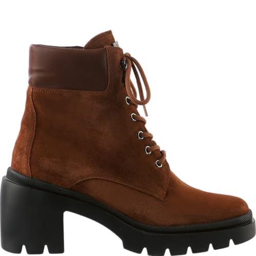 Högl Damen GIA Ankle Boot, nut, 38 EU X-Weit von HÖGL