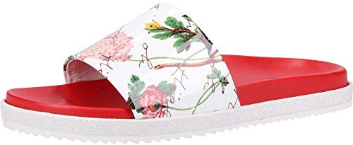 Högl Damen HOLIDAY Pantoletten, Mehrfarbig (Wei, 37 EU von HÖGL