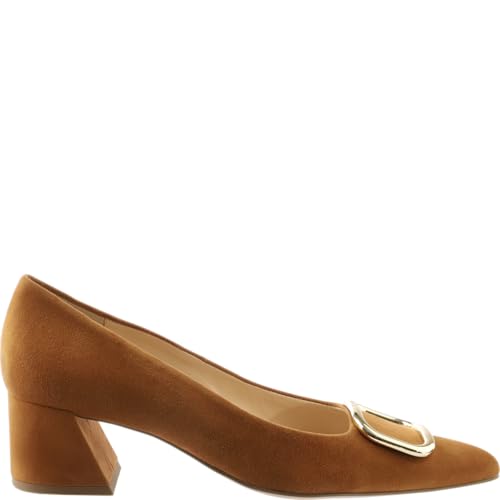 Högl Damen Harriet Pump, Camel, 38.5 EU X-Weit von HÖGL