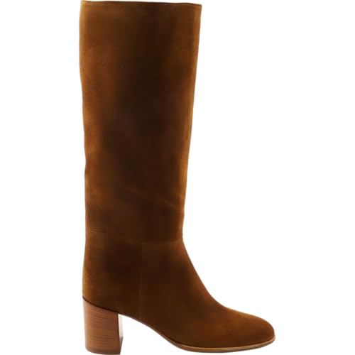 Högl Damen JESS Knee High Boot, Khaki, 41.5 EU X-Weit von HÖGL
