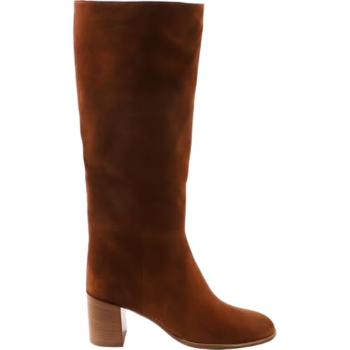 Högl Damen JESS Knee High Boot, nut, 40 EU X-Weit von HÖGL