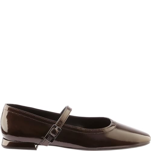 Högl Damen LEA Ballet Flat, chocplum, 39 EU X-Weit von HÖGL