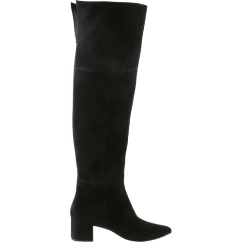 Högl Damen MADLENE Knee High Boot, schwarz, 36 EU X-Weit von HÖGL