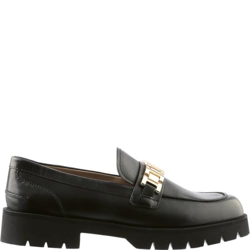 Högl Damen MATT Loafer, schwarz, 42.5 EU X-Weit von HÖGL