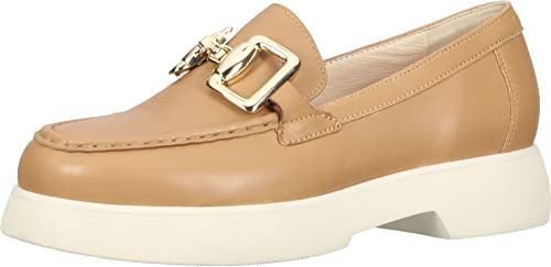 Högl Damen MAX Loafer, Lighttoffee, 36 EU X-Weit von HÖGL