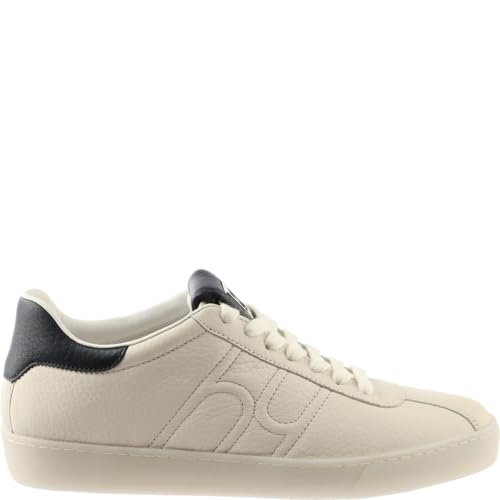 Högl Damen SAM Sneaker, Creme Blue, 43 EU X-Weit von HÖGL