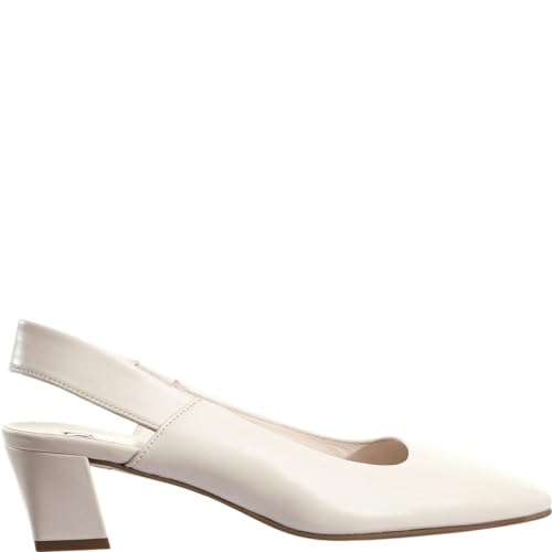 Högl Damen Scarlett Pumps, Creme, 38.5 EU von HÖGL