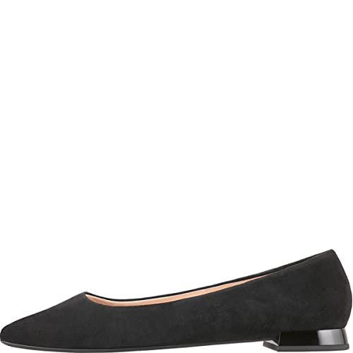 Högl Damen Squared 10 Ballerinas, Schwarz, 36 EU X-Weit von HÖGL