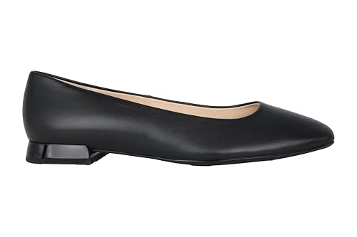 Högl Damen Squared 10 Ballerinas, Schwarz, 41.5 EU X-Weit von HÖGL